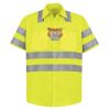 High Visibility Safety Short Sleeve Work Shirt Thumbnail