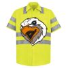 High Visibility Safety Short Sleeve Work Shirt Thumbnail