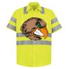 High Visibility Safety Short Sleeve Work Shirt Thumbnail