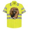 High Visibility Safety Short Sleeve Work Shirt Thumbnail