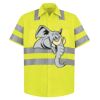 High Visibility Safety Short Sleeve Work Shirt Thumbnail