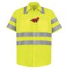 High Visibility Safety Short Sleeve Work Shirt Thumbnail