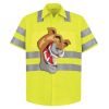 High Visibility Safety Short Sleeve Work Shirt Thumbnail