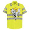 High Visibility Safety Short Sleeve Work Shirt Thumbnail