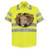 High Visibility Safety Short Sleeve Work Shirt Thumbnail