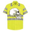 High Visibility Safety Short Sleeve Work Shirt Thumbnail