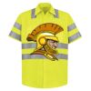 High Visibility Safety Short Sleeve Work Shirt Thumbnail