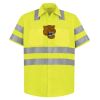 High Visibility Safety Short Sleeve Work Shirt Thumbnail