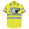 High Visibility Safety Short Sleeve Work Shirt Thumbnail