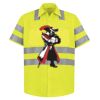 High Visibility Safety Short Sleeve Work Shirt Thumbnail