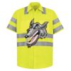 High Visibility Safety Short Sleeve Work Shirt Thumbnail