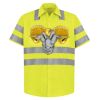 High Visibility Safety Short Sleeve Work Shirt Thumbnail