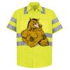 High Visibility Safety Short Sleeve Work Shirt Thumbnail