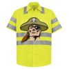 High Visibility Safety Short Sleeve Work Shirt Thumbnail