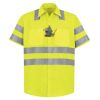 High Visibility Safety Short Sleeve Work Shirt Thumbnail