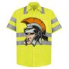 High Visibility Safety Short Sleeve Work Shirt Thumbnail