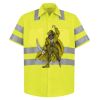 High Visibility Safety Short Sleeve Work Shirt Thumbnail