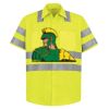 High Visibility Safety Short Sleeve Work Shirt Thumbnail