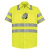 High Visibility Safety Short Sleeve Work Shirt Thumbnail