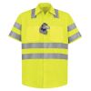 High Visibility Safety Short Sleeve Work Shirt Thumbnail