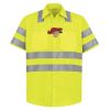 High Visibility Safety Short Sleeve Work Shirt Thumbnail