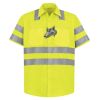 High Visibility Safety Short Sleeve Work Shirt Thumbnail