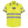 High Visibility Safety Short Sleeve Work Shirt Thumbnail