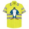 High Visibility Safety Short Sleeve Work Shirt Thumbnail