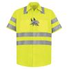 High Visibility Safety Short Sleeve Work Shirt Thumbnail