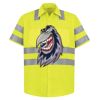 High Visibility Safety Short Sleeve Work Shirt Thumbnail