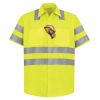 High Visibility Safety Short Sleeve Work Shirt Thumbnail