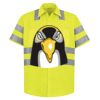 High Visibility Safety Short Sleeve Work Shirt Thumbnail