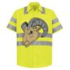 High Visibility Safety Short Sleeve Work Shirt Thumbnail