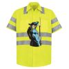 High Visibility Safety Short Sleeve Work Shirt Thumbnail