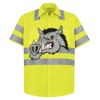 High Visibility Safety Short Sleeve Work Shirt Thumbnail