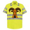 High Visibility Safety Short Sleeve Work Shirt Thumbnail