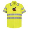 High Visibility Safety Short Sleeve Work Shirt Thumbnail