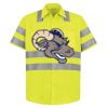 High Visibility Safety Short Sleeve Work Shirt Thumbnail