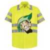 High Visibility Safety Short Sleeve Work Shirt Thumbnail