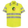 High Visibility Safety Short Sleeve Work Shirt Thumbnail