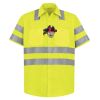 High Visibility Safety Short Sleeve Work Shirt Thumbnail