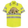 High Visibility Safety Short Sleeve Work Shirt Thumbnail