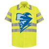 High Visibility Safety Short Sleeve Work Shirt Thumbnail