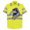 High Visibility Safety Short Sleeve Work Shirt Thumbnail