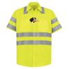 High Visibility Safety Short Sleeve Work Shirt Thumbnail