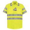 High Visibility Safety Short Sleeve Work Shirt Thumbnail