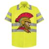 High Visibility Safety Short Sleeve Work Shirt Thumbnail