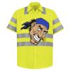 High Visibility Safety Short Sleeve Work Shirt Thumbnail