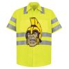 High Visibility Safety Short Sleeve Work Shirt Thumbnail