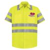 High Visibility Safety Short Sleeve Work Shirt Thumbnail